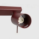 Ring lampa sufitowa spot 4xGU10 burgund SL.2163