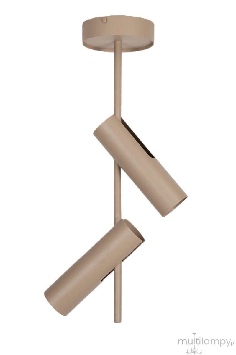 Leda lampa wisząca 2xGU10 beżowa 41531