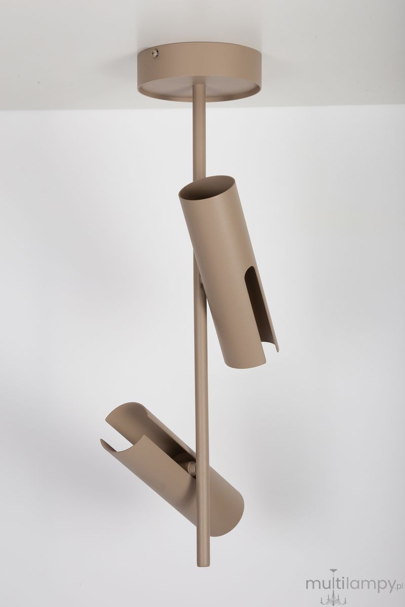 Leda lampa wisząca 2xGU10 beżowa 41531