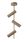 Leda lampa wisząca 3xGU10 beżowa 41758
