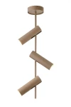 Leda lampa wisząca 3xGU10 beżowa 41758