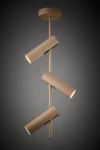 Leda lampa wisząca 3xGU10 beżowa 41758