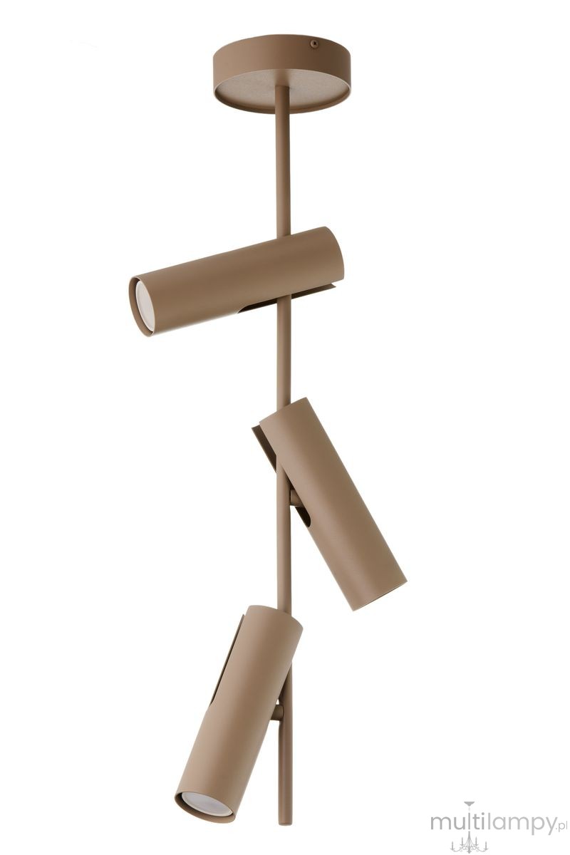 Leda lampa wisząca 3xGU10 beżowa 41758