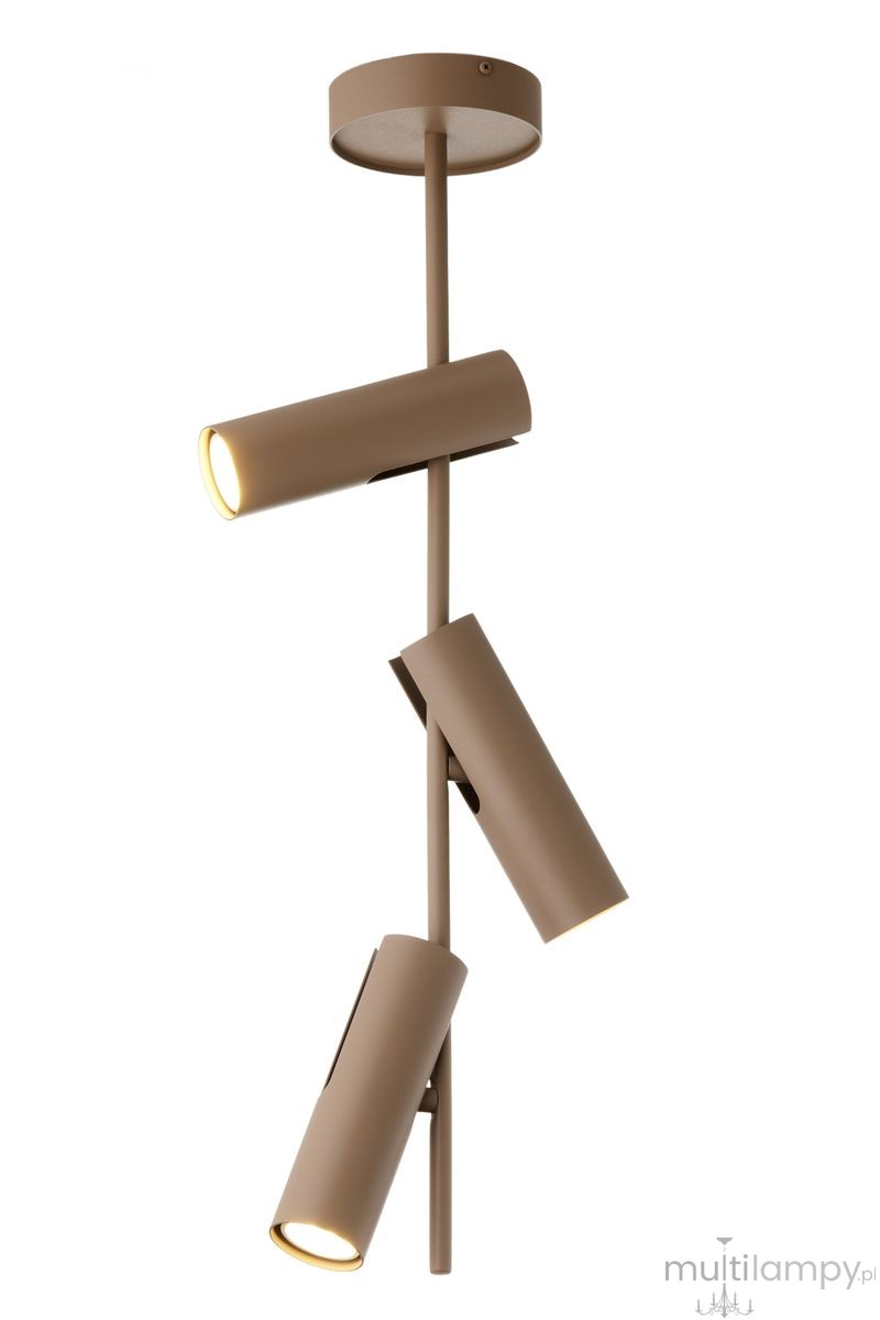 Leda lampa wisząca 3xGU10 beżowa 41758