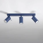 Ring lampa sufitowa spot 3xGU10 ultramaryna SL.2167