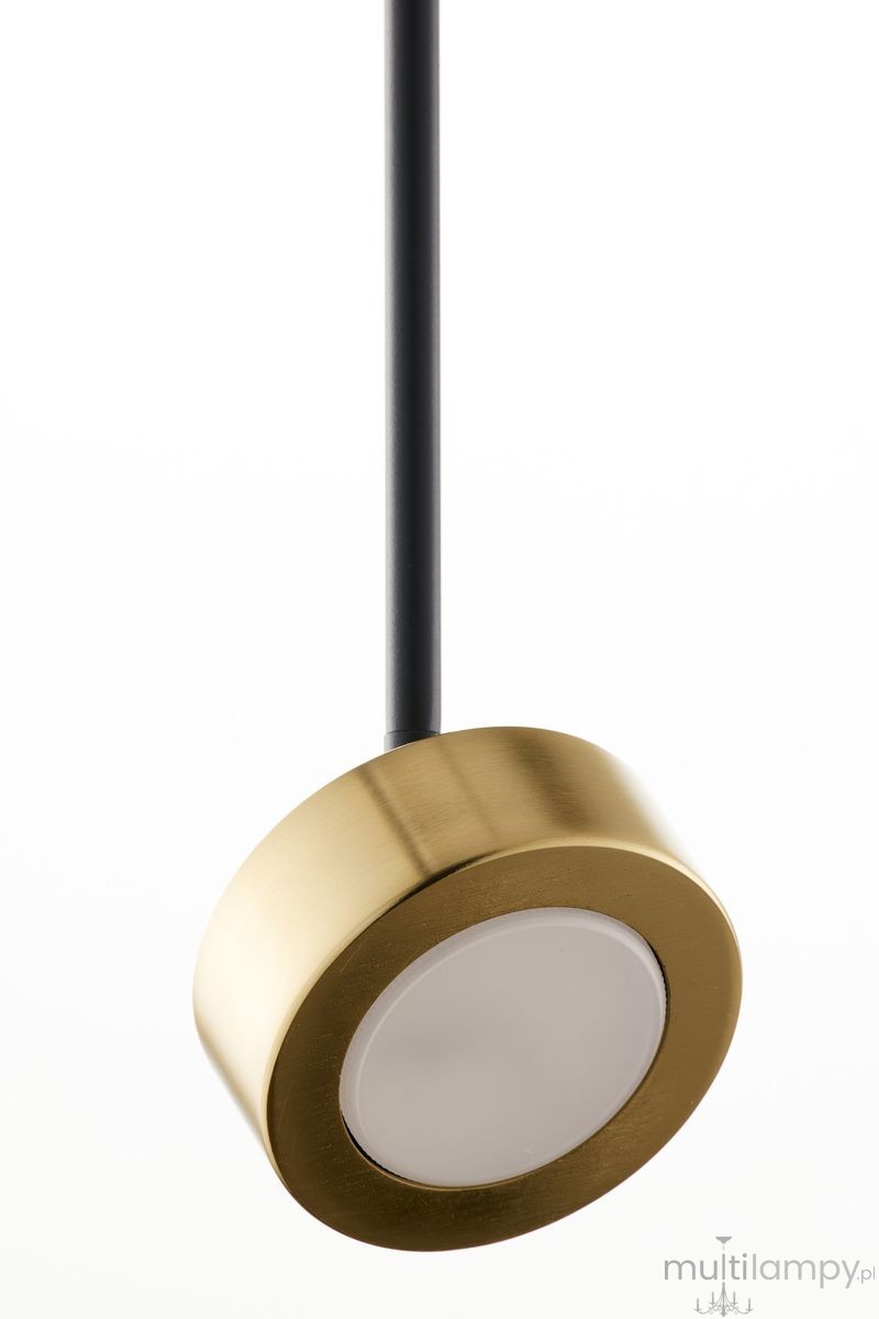 Bar S lampa wisząca 1xGX53 czarna/złota 41641