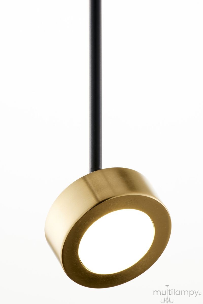 Bar S lampa wisząca 1xGX53 czarna/złota 41641