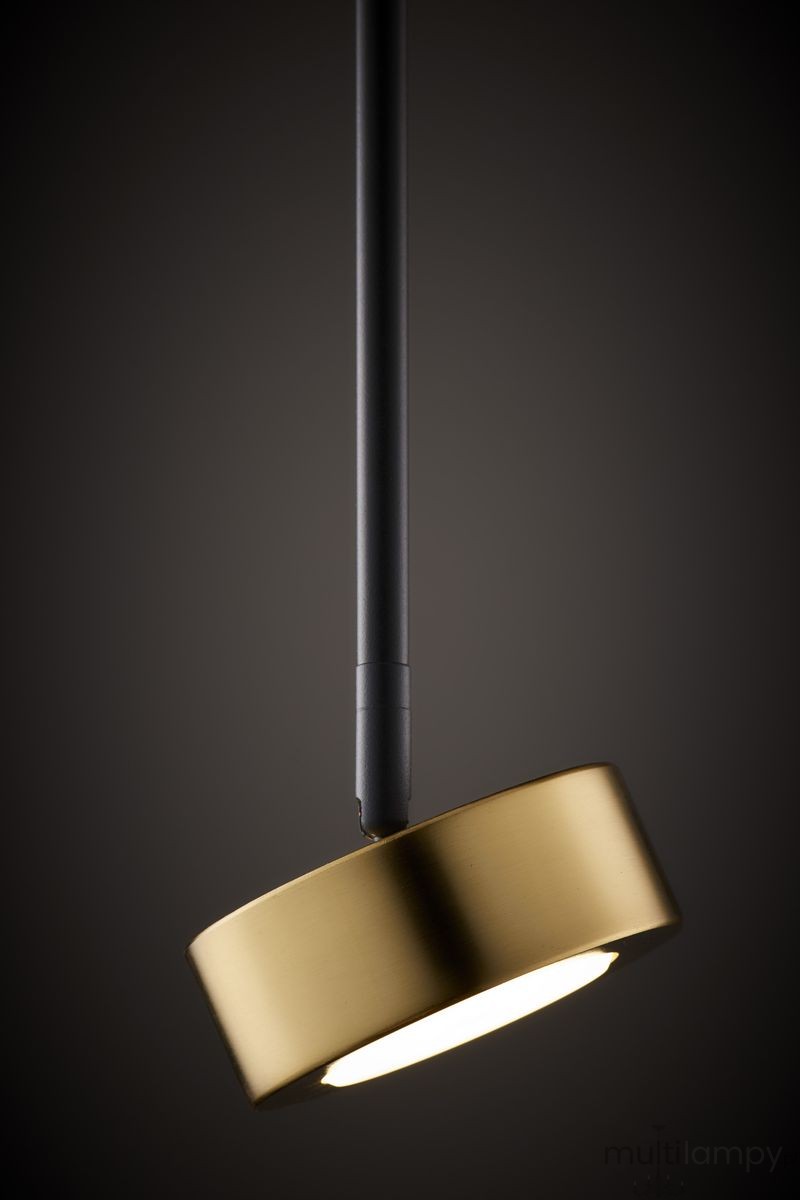 Bar S lampa wisząca 1xGX53 czarna/złota 41641