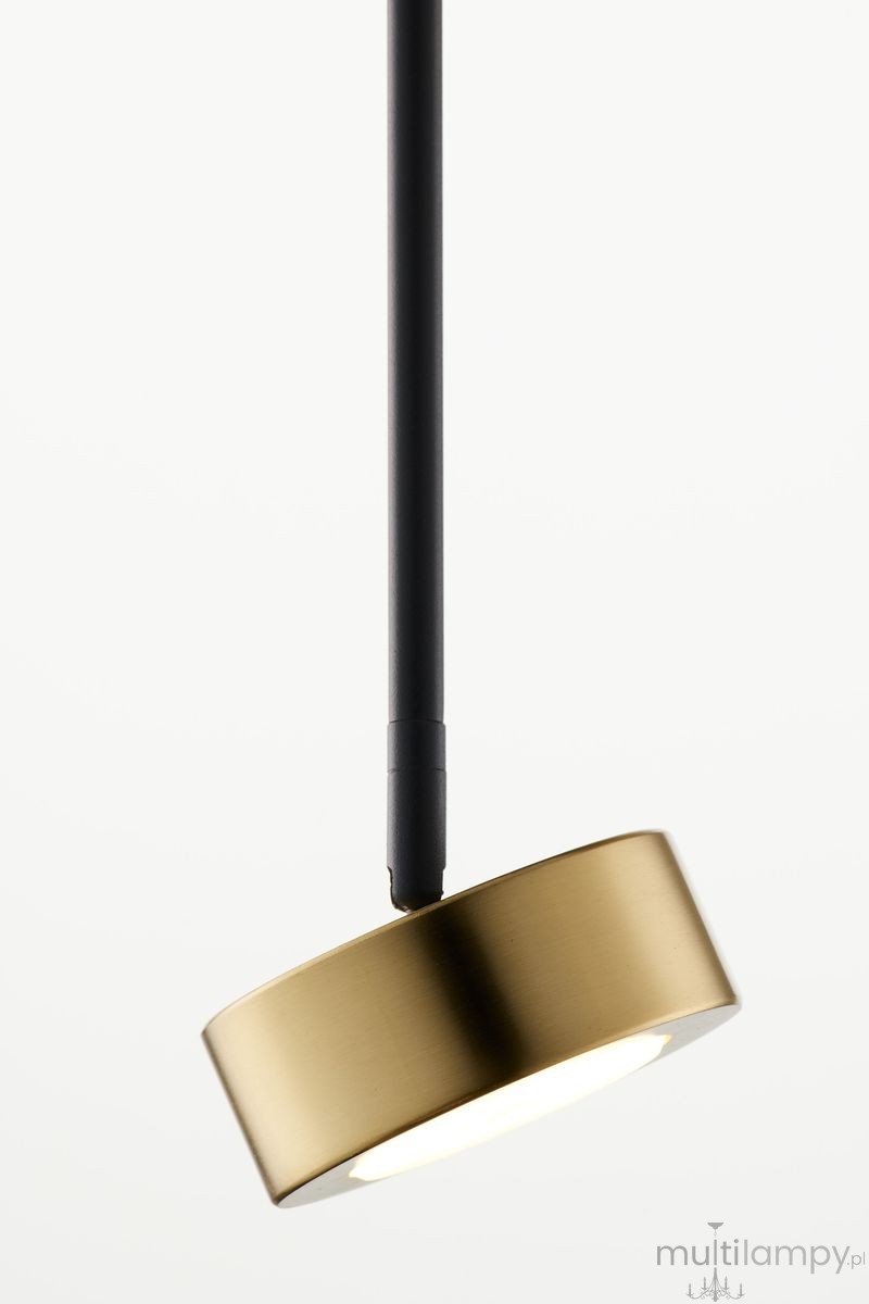 Bar S lampa wisząca 1xGX53 czarna/złota 41641