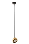 Bar M lampa wisząca 1xGX53 czarna/złota 41643