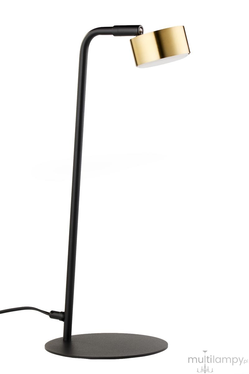 Bar lampa stołowa 1xGX53 czarna/złota 41709