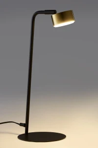 Bar lampa stołowa 1xGX53 czarna/złota 41709
