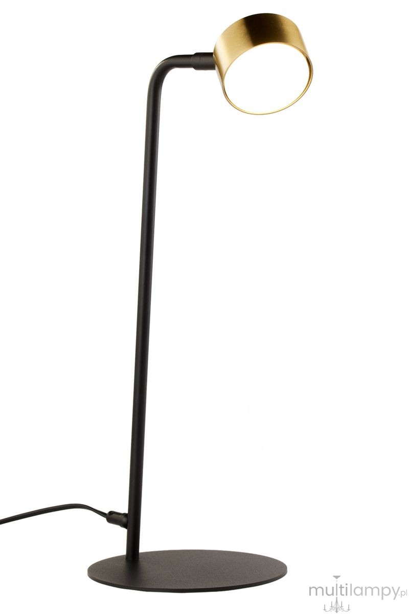 Bar lampa stołowa 1xGX53 czarna/złota 41709