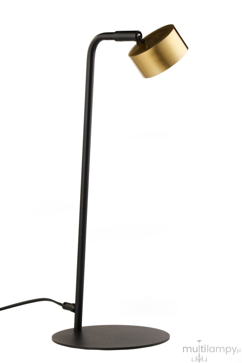 Bar lampa stołowa 1xGX53 czarna/złota 41709