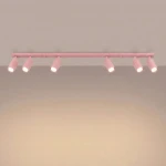 Ring lampa sufitowa spot 6xGU10 różowa SL.2176