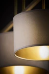 Marii lampa wisząca 3xE27 beżowa/złota 41839