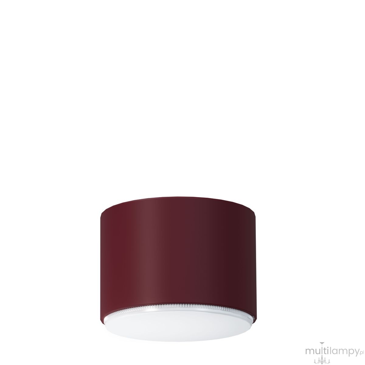 Tubo H5,5 lampa sufitowa 1xGX53 bordowa 41590