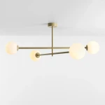 Pinne lampa sufitowa 4xE14 pistacjowa 1080PL_L12