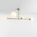 Pinne lampa sufitowa 4xE14 pistacjowa 1080PL_L12