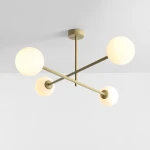 Pinne lampa sufitowa 4xE14 pistacjowa 1080PL_L12