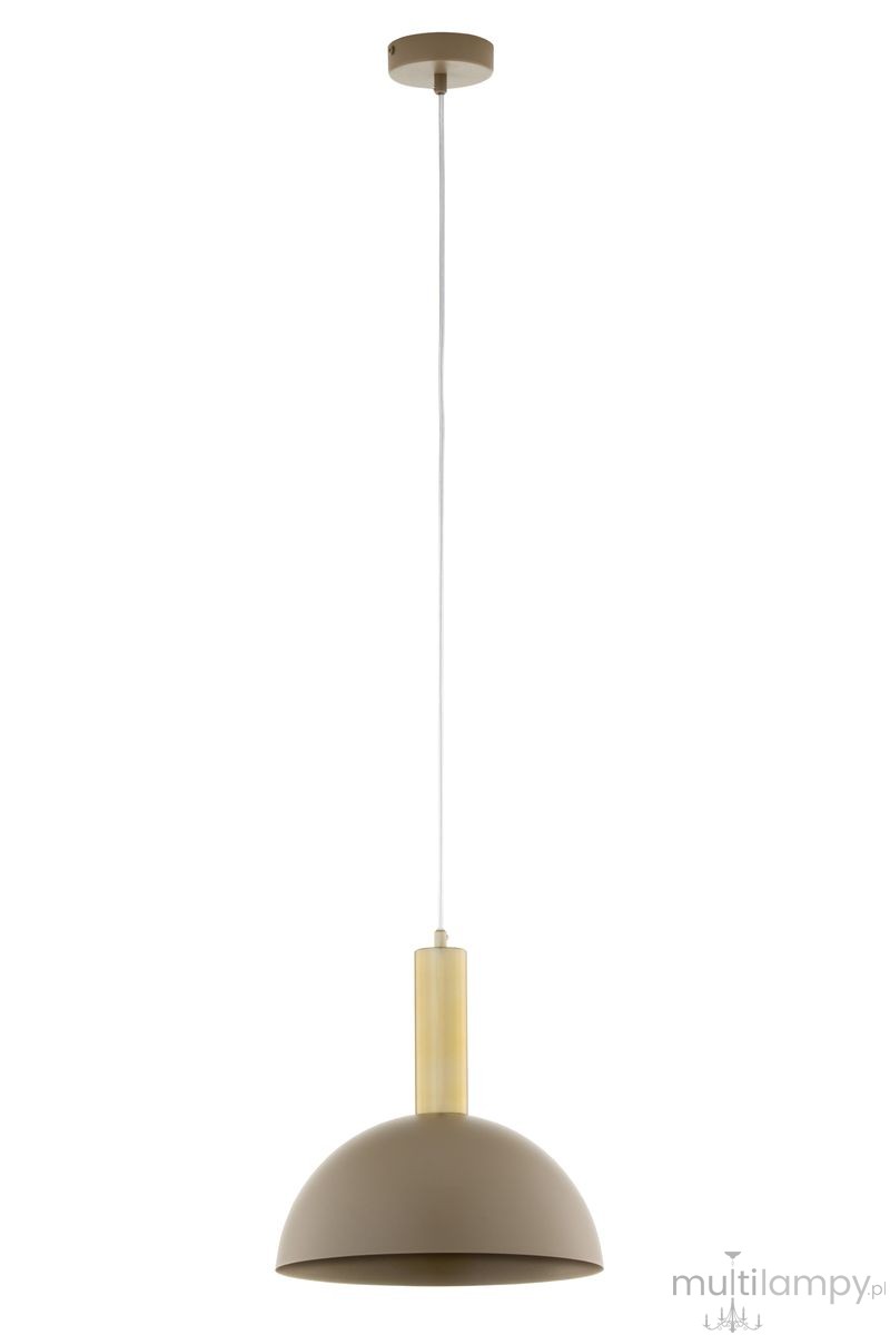 Vitrum Gold Kopuła D30 lampa wisząca 1xE27 beżowa/złota 41713