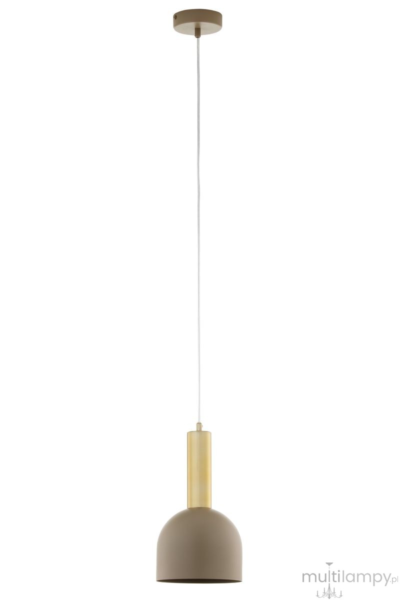 Vitrum Gold Dzwonek D17 lampa wisząca 1xE27 beżowa/złota 41715