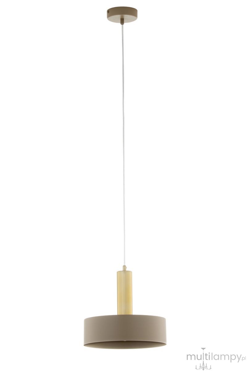 Vitrum Gold Koło D27 lampa wisząca 1xE27 beżowa/złota 41717