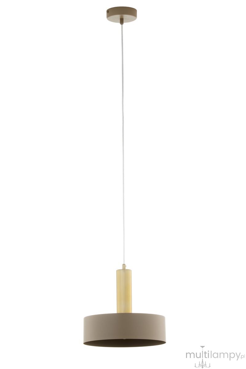 Vitrum Gold Koło D27 lampa wisząca 1xE27 beżowa/złota 41717