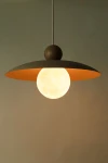 Mosaic Wood lampa wisząca 1xE14 czarna/ciemny brąz 41949