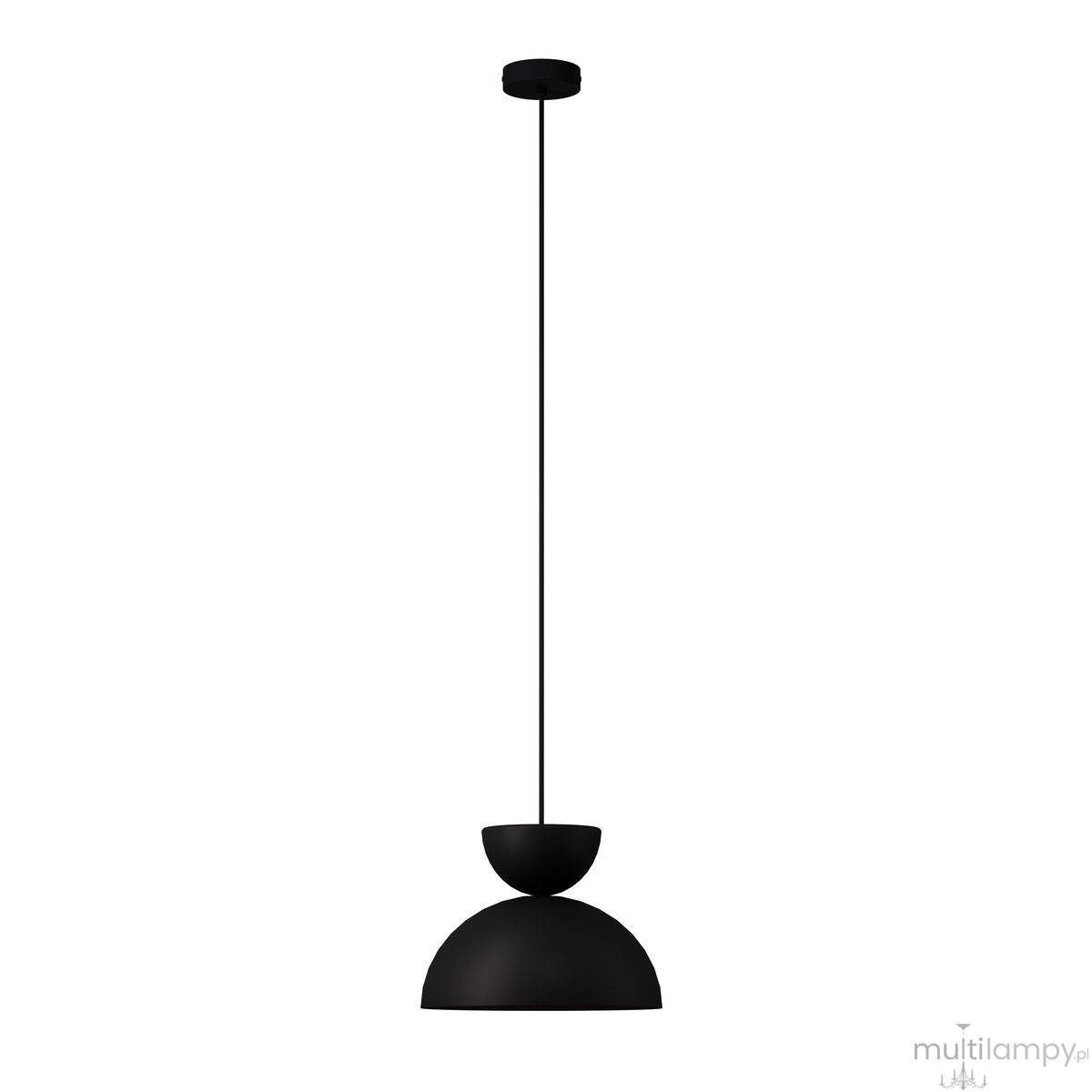 Mosaic A lampa wisząca 1xE27 czarna 41646