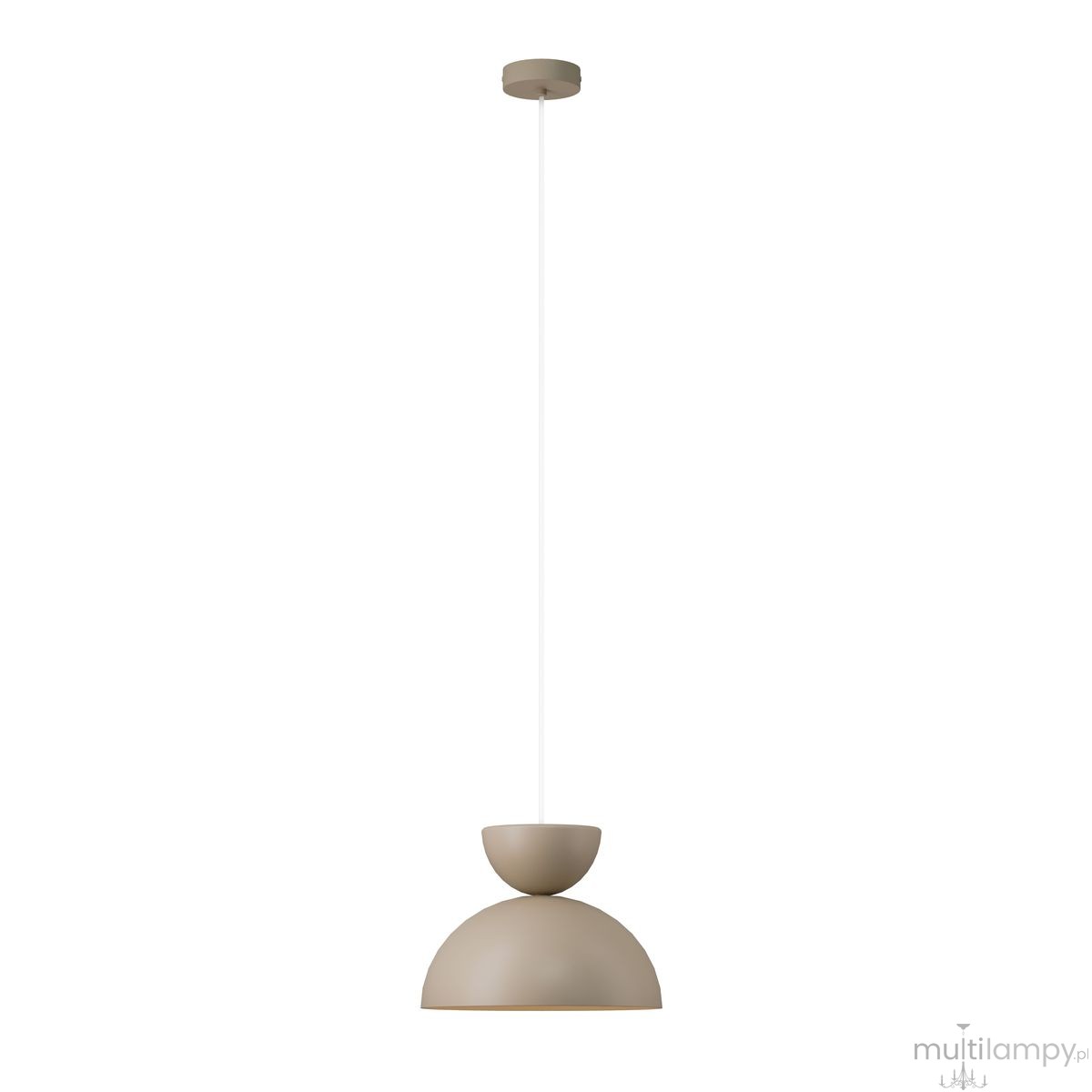 Mosaic A lampa wisząca 1xE27 beżowa 41649