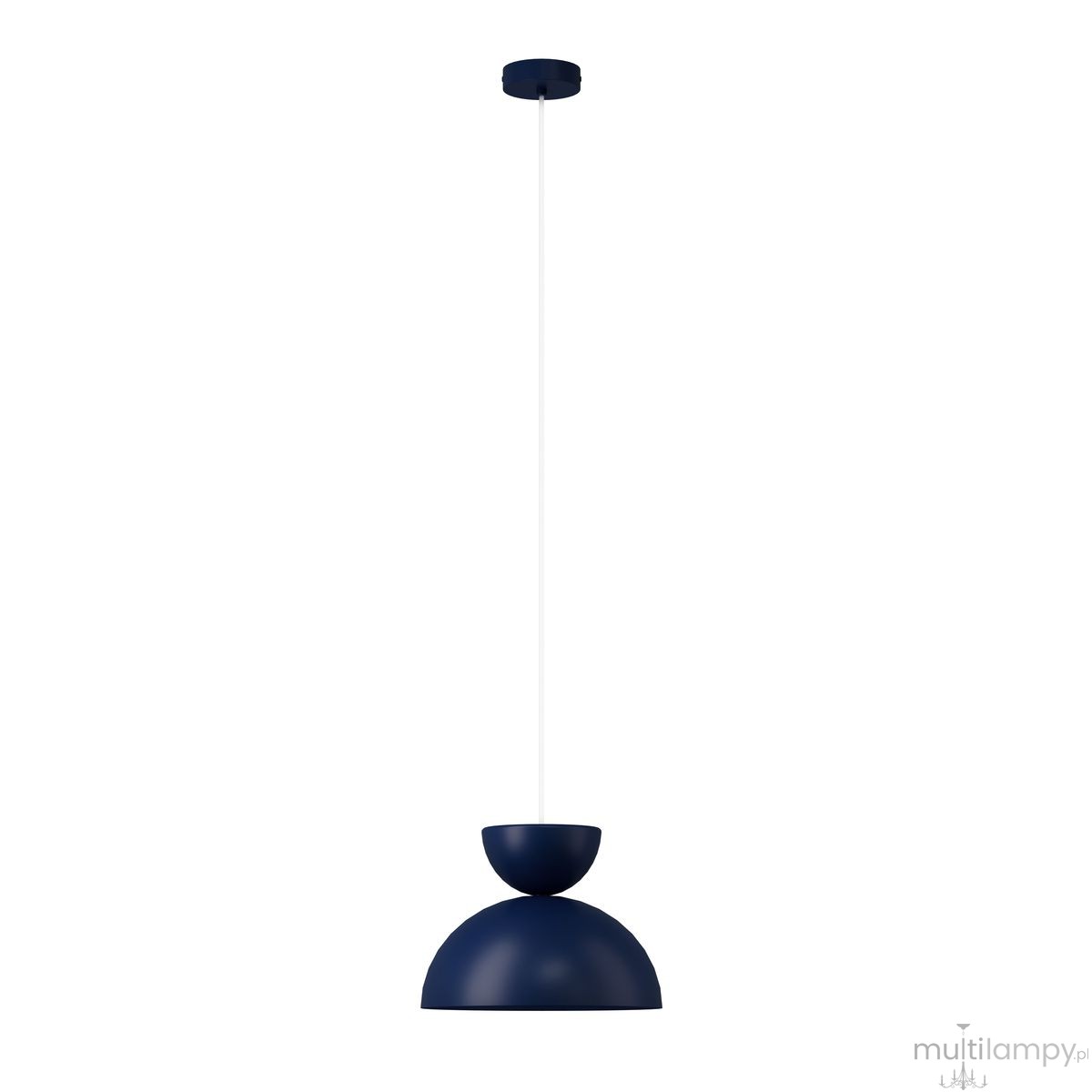 Mosaic A lampa wisząca 1xE27 granatowa 41653