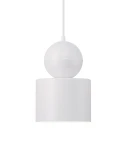 Mosaic B lampa wisząca 1xE27 biała 41655