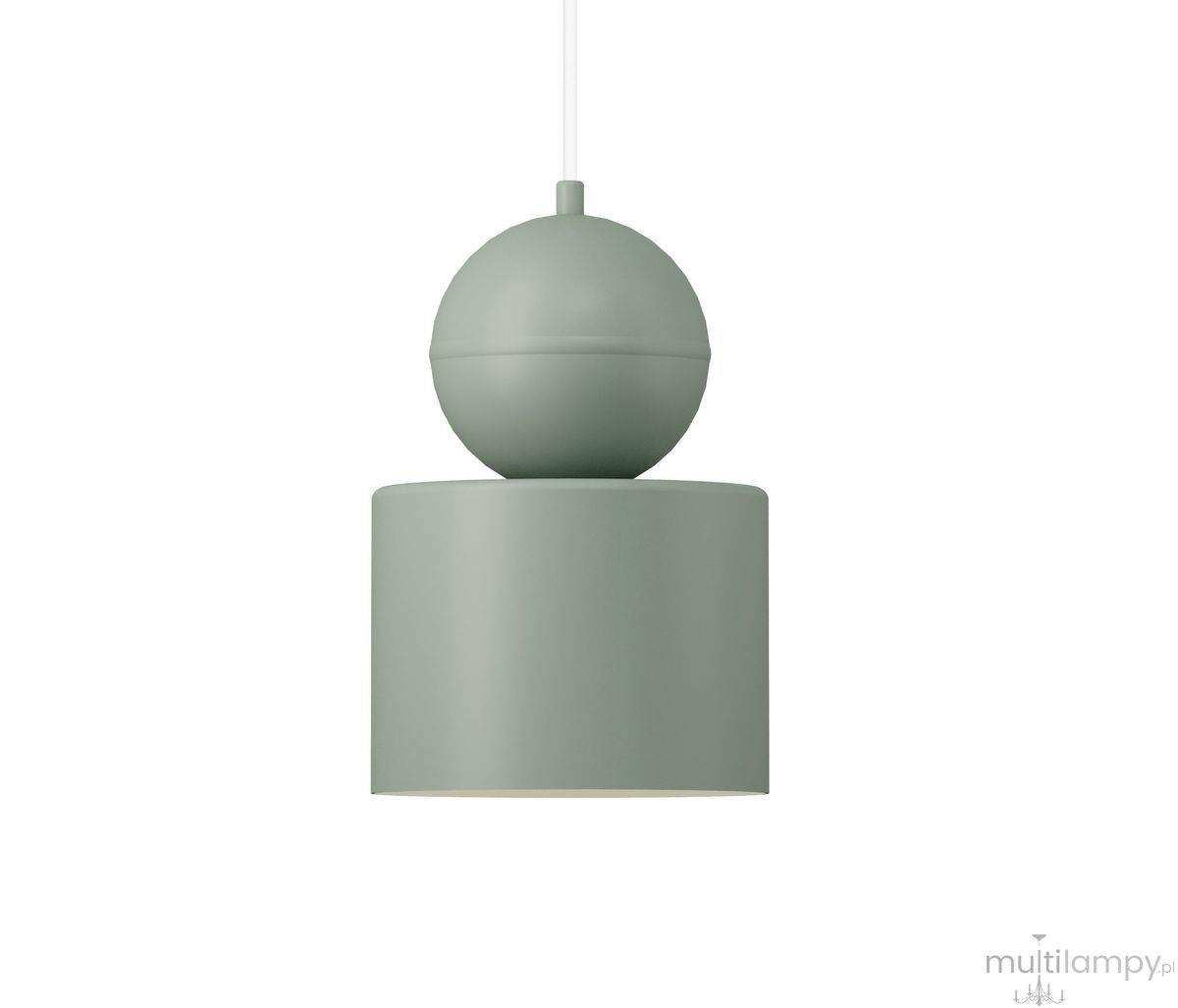Mosaic B lampa wisząca 1xE27 szałwia 41657