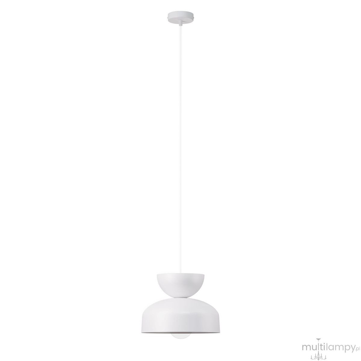 Mosaic H lampa wisząca 1xE27 biała 41702