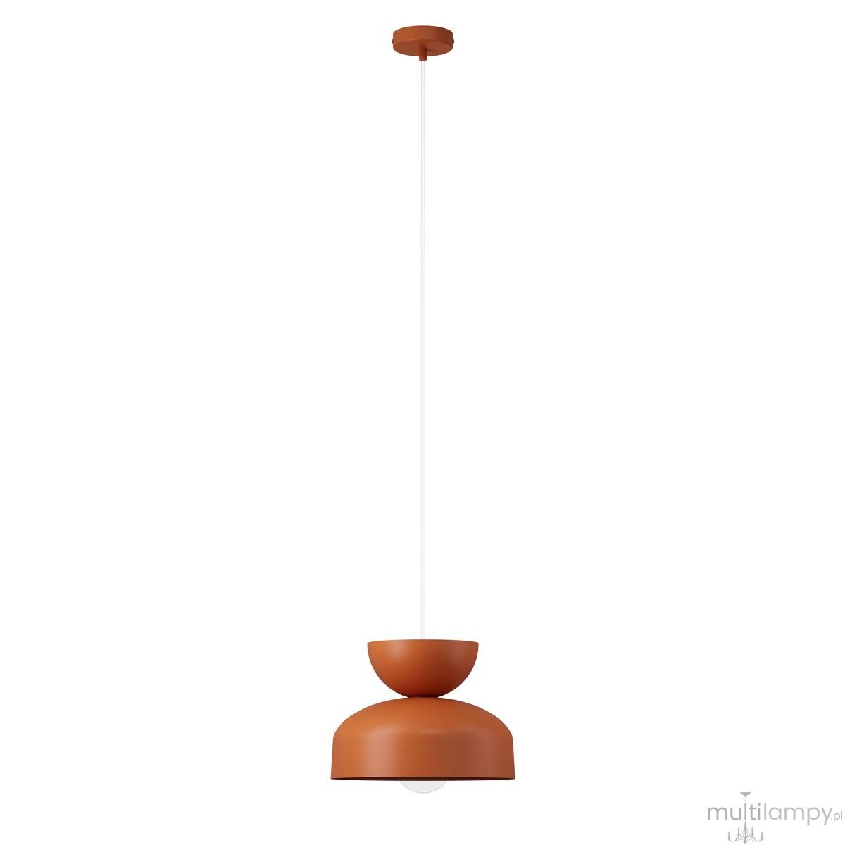 Mosaic H lampa wisząca 1xE27 ceglana 41705