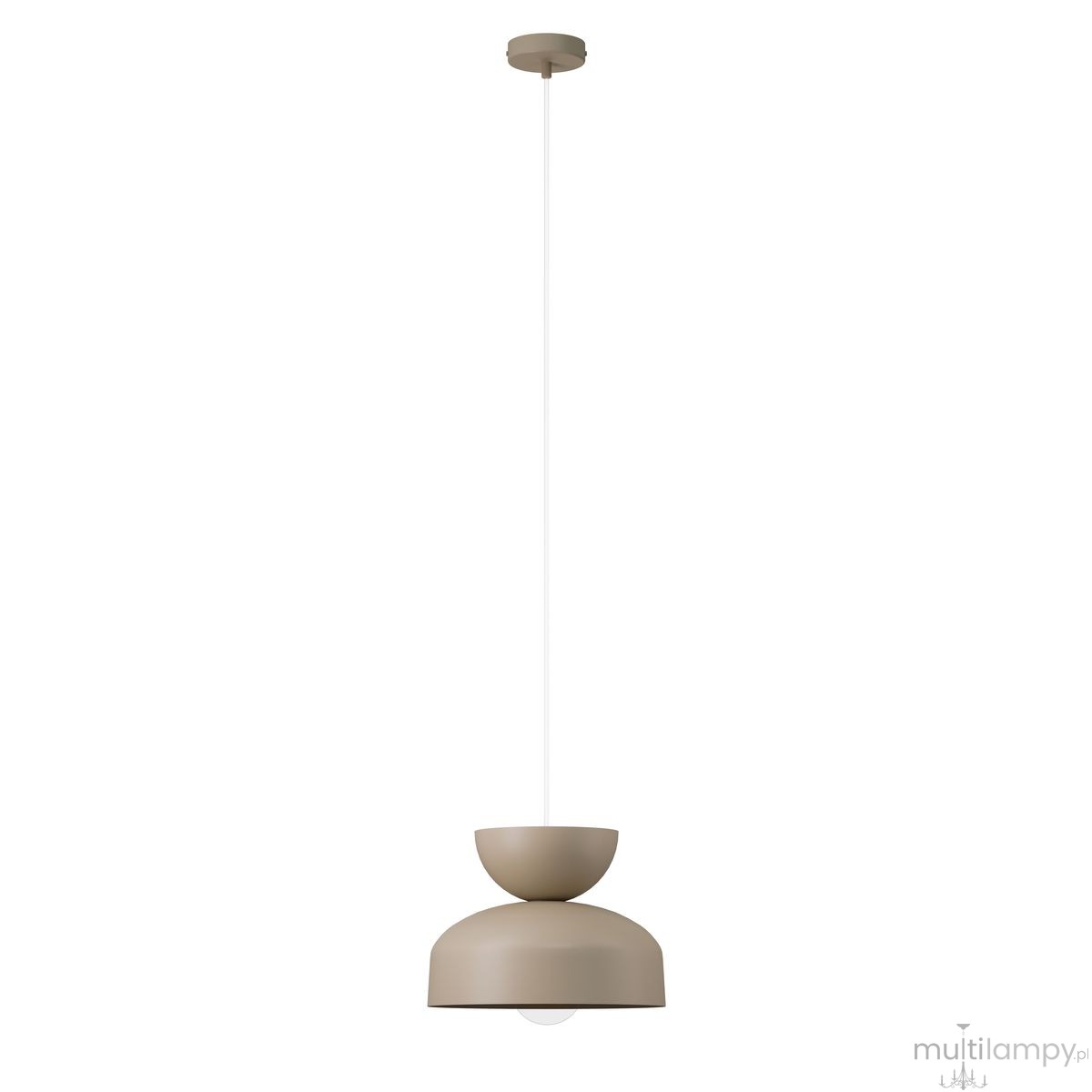 Mosaic H lampa wisząca 1xE27 beżowa 41706