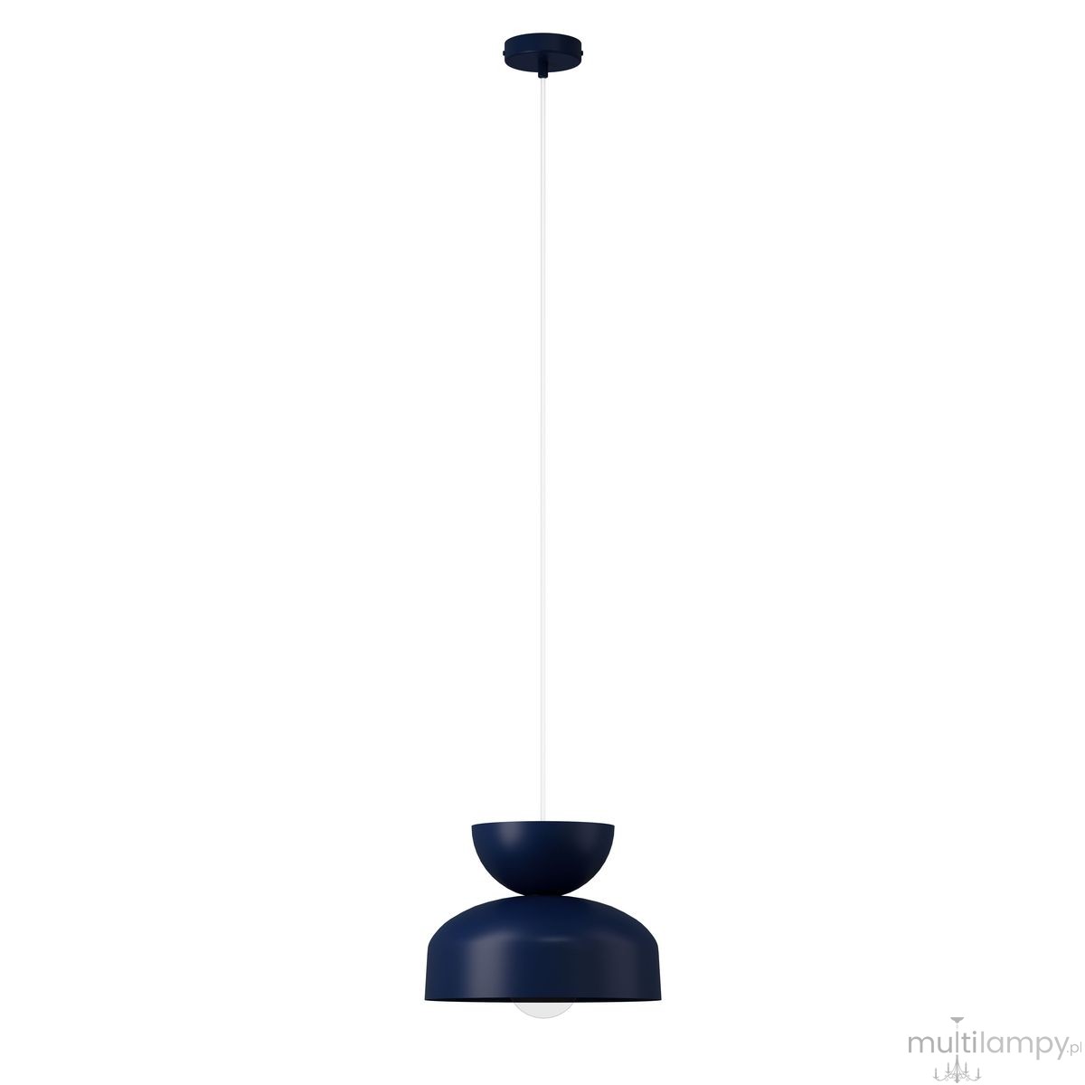 Mosaic H lampa wisząca 1xE27 granatowa 41708