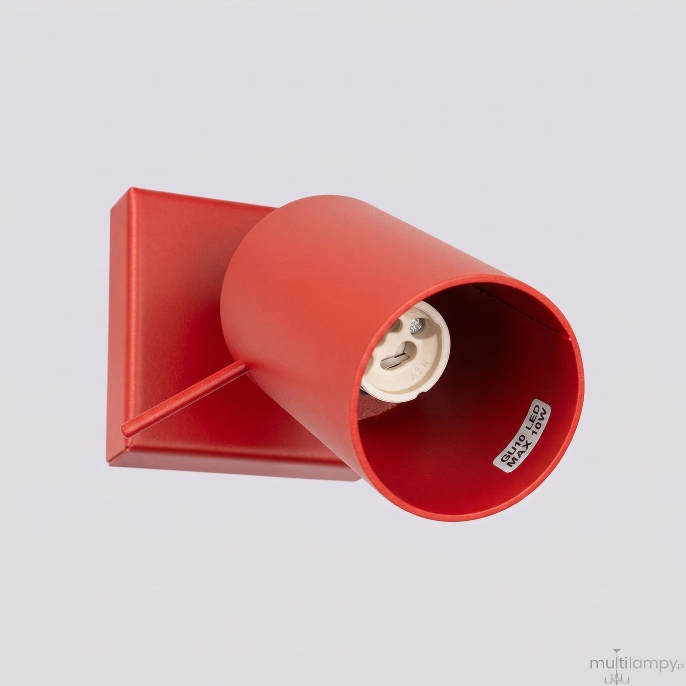 Ring kinkiet spot GU10 czerwony SL.2189