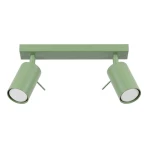 Ring lampa sufitowa spot 2xGU10 szałwia SL.2178