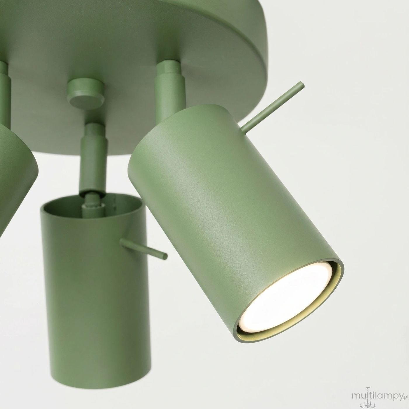 Ring lampa sufitowa spot 3xGU10 szałwia SL.2180