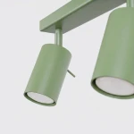 Ring lampa sufitowa spot 4xGU10 szałwia SL.2181