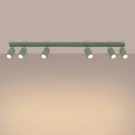 Ring lampa sufitowa spot 6xGU10 szałwia SL.2182