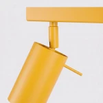 Ring lampa sufitowa spot 2xGU10 żółta SL.2184