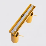 Ring lampa sufitowa spot 2xGU10 żółta SL.2184
