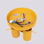 Ring lampa sufitowa spot 2xGU10 żółta SL.2184