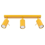 Ring lampa sufitowa spot 3xGU10 żółta SL.2185