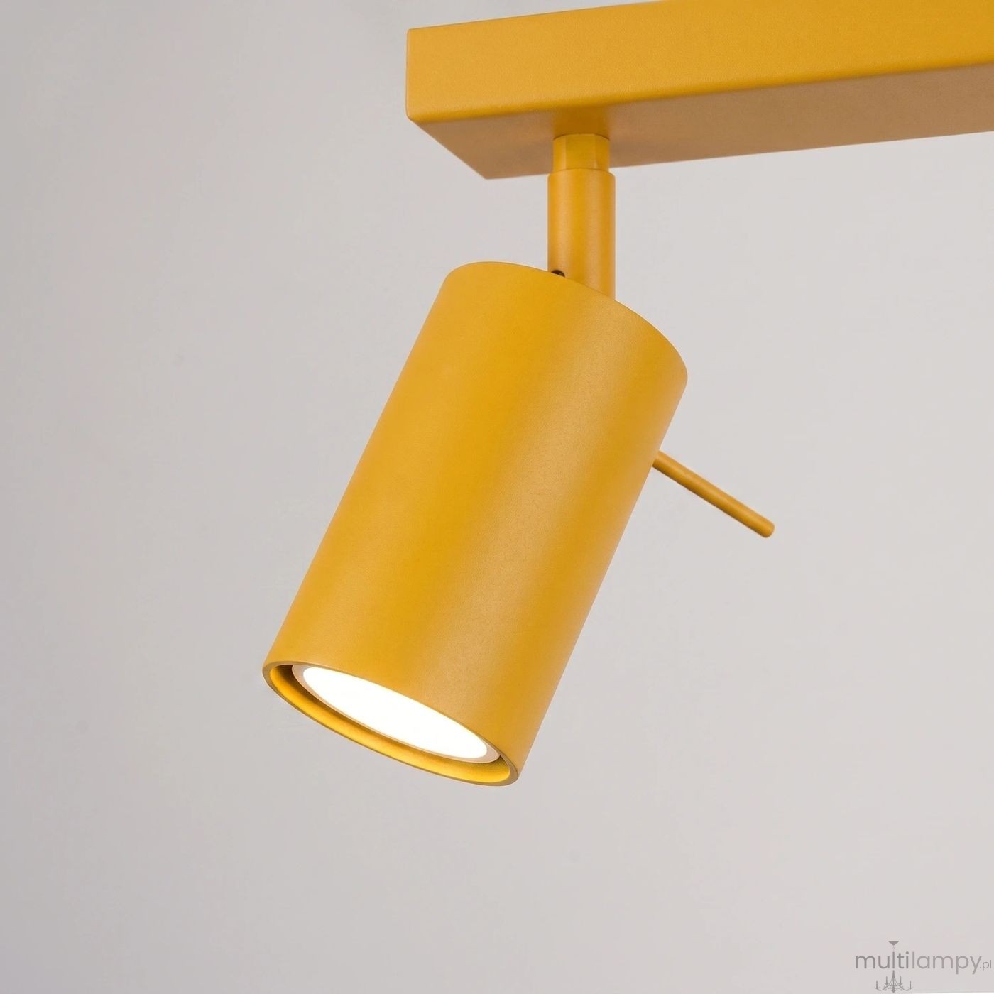 Ring lampa sufitowa spot 4xGU10 żółta SL.2187