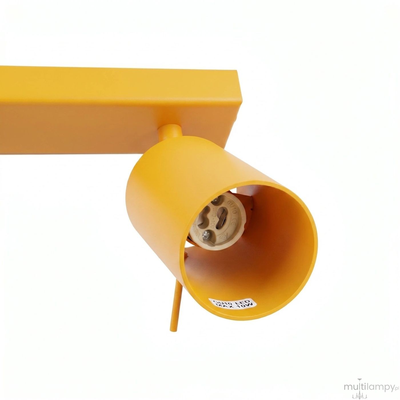 Ring lampa sufitowa spot 6xGU10 żółta SL.2188