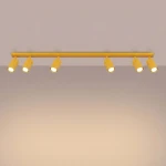 Ring lampa sufitowa spot 6xGU10 żółta SL.2188